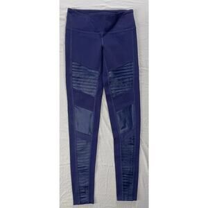 Alo Core Power Yoga Moto Legging Size XS NWT $110